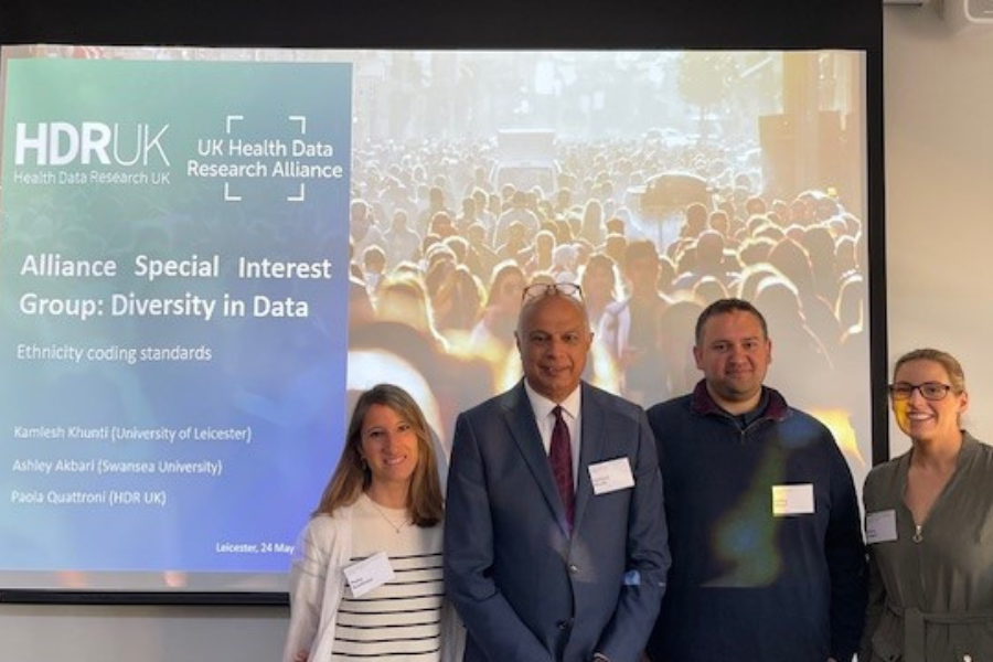 Swansea University Population Data Science team celebrates HDR UK Awards
